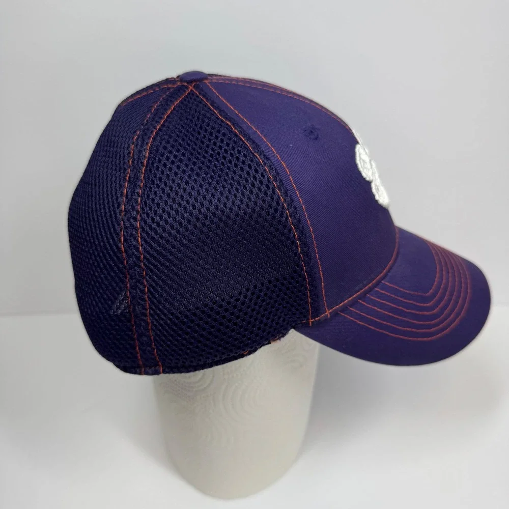 Clemson Tigers Hat‎ Cap Fitted New Era 39Thirty Adult Mesh Back Sz S/M
